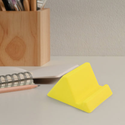 Compact Plastic Mobile Phone Holder Stand (1 Pc  Mix Color) - Zidbik