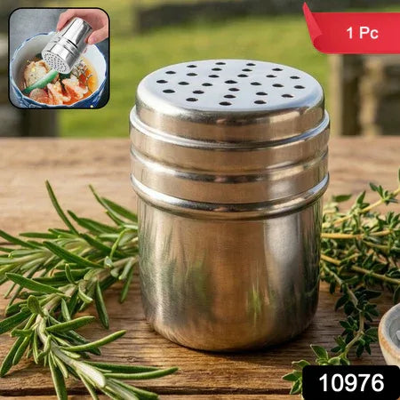 Multipurpose Stainless-steel Spice Shaker Container (1 Pc) - Zidbik