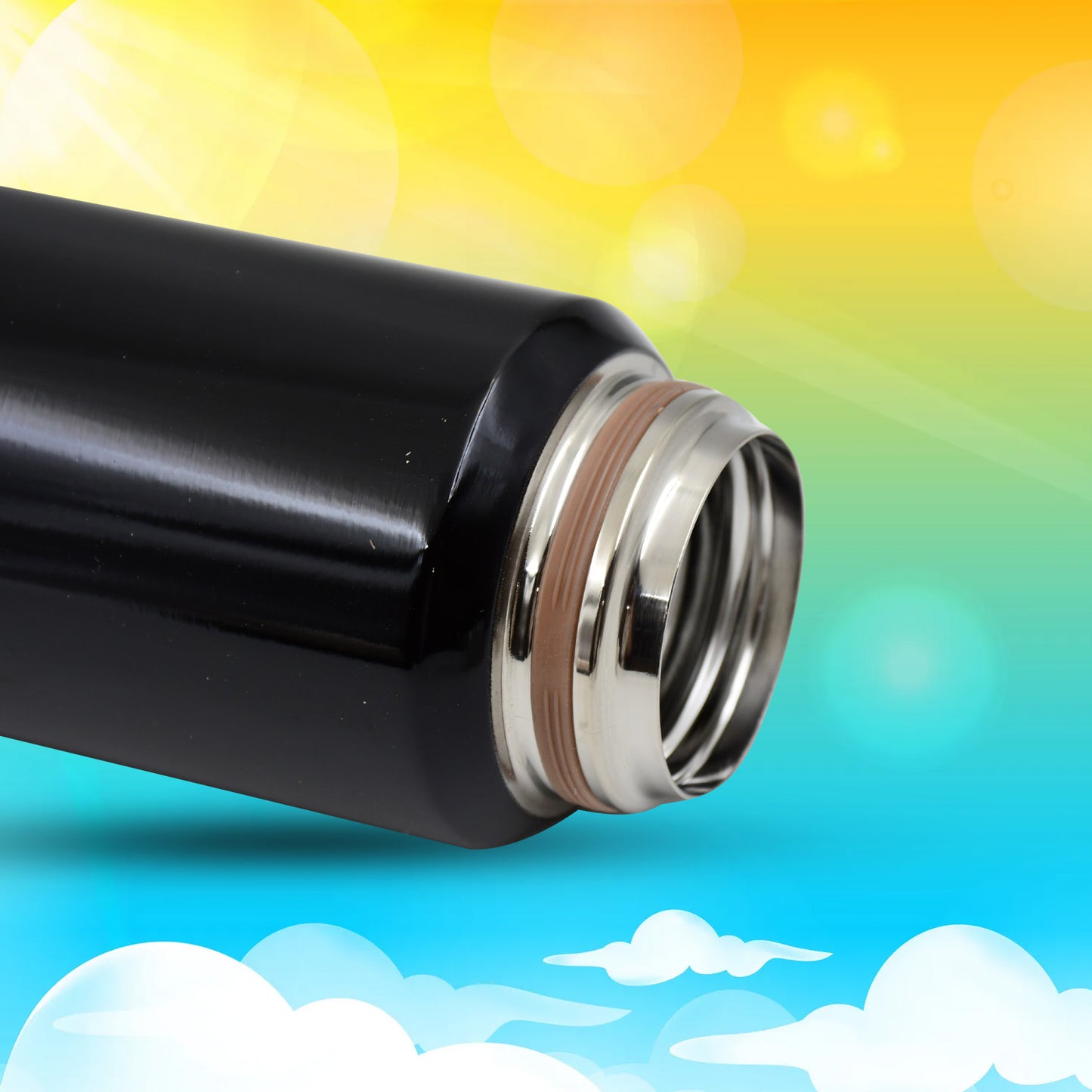 Double Walled Insulated Hot And Cold Water  Tea  Coffee Thermal Bottles (600 Ml) - Zidbik