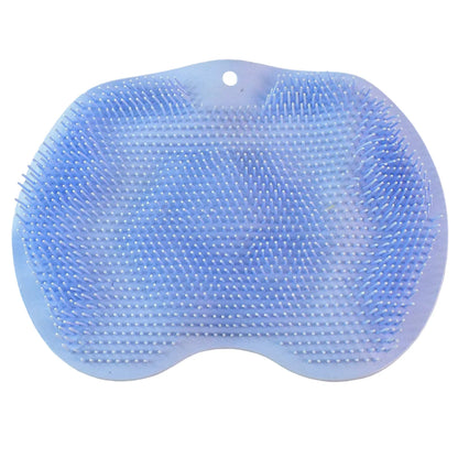 9310 Silicone Bath Massage Cushion With Suction Cup Shower Foot Scubber Brush Foot Bath Mat Scrubber Anti-slip Exfoliating Dead Skin Massage Pad Lazy Wash Feet Bathroom Mat - Zidbik