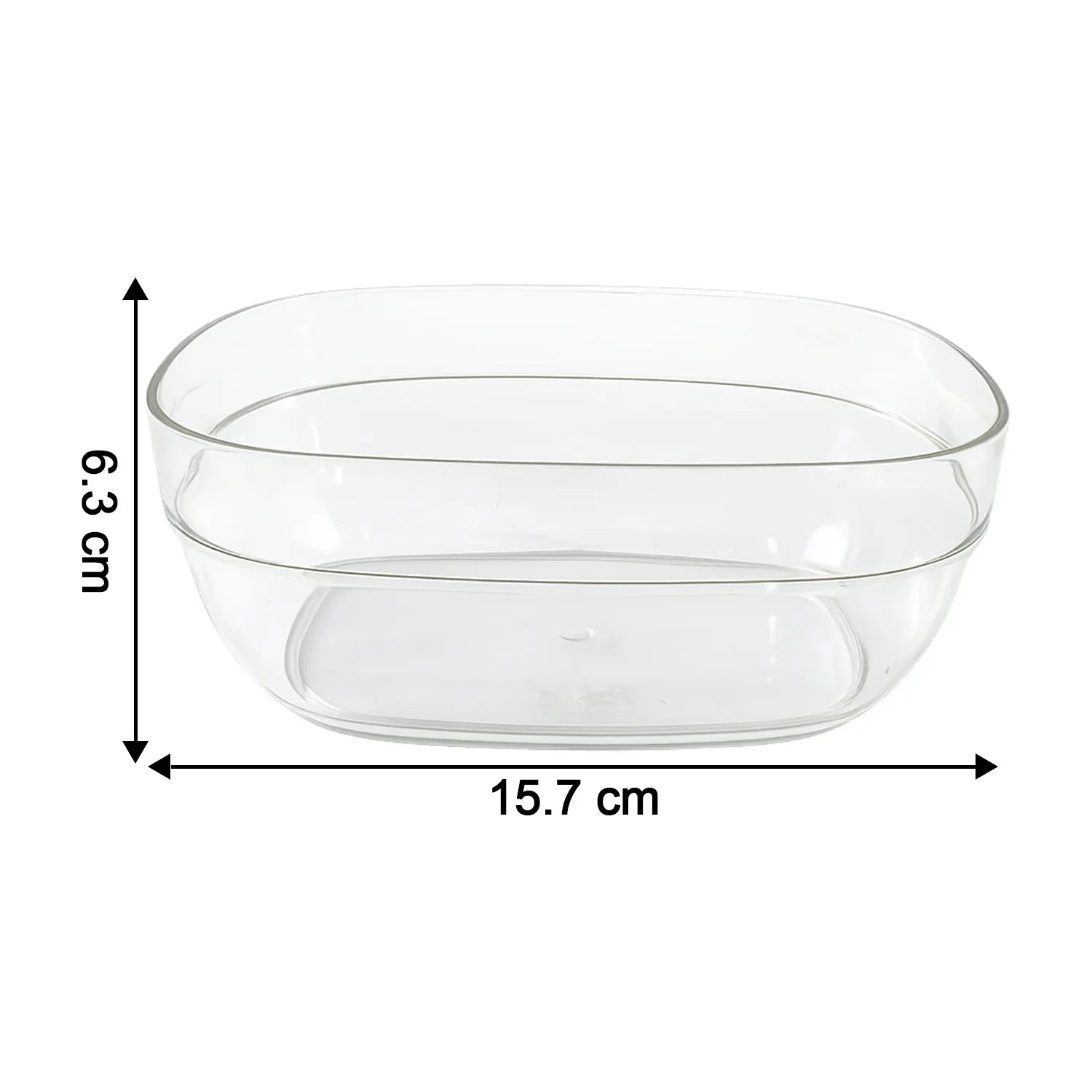 Transparent Multipurpose Serving Bowl Set (4 Pc Set) - Zidbik