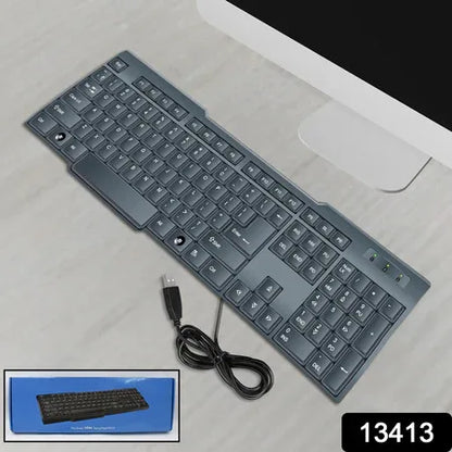 Wired Usb Keyboard 104 Keys (1 Pc) - Zidbik