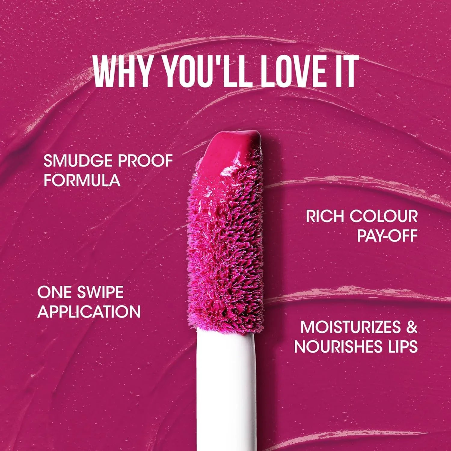 Og Beauty Petal Pink Moisture Lock Liquid Lipstick (4.5 Ml 1 Pc) - Zidbik