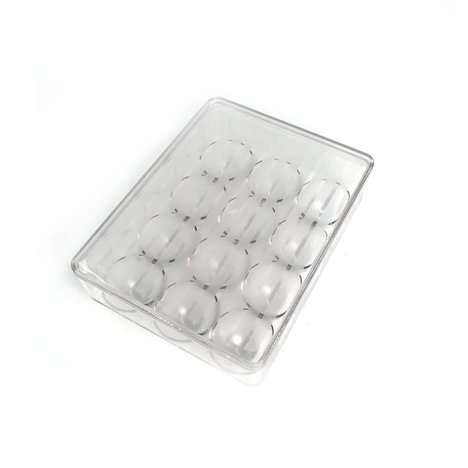 2794 12 Cavity Egg Storage Box For Holding And Placing Eggs Easily And Firmly. - Zidbik