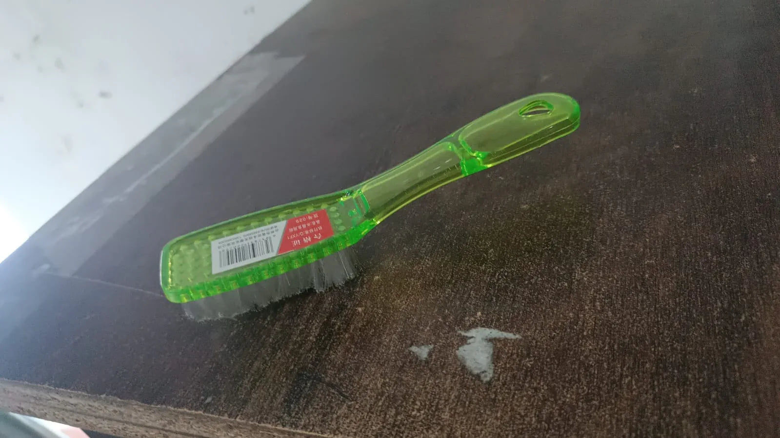 Plastic Handle Shoes Clothes Scrubbing Brush (1 Pc Mix Color 19 Cm) - Zidbik