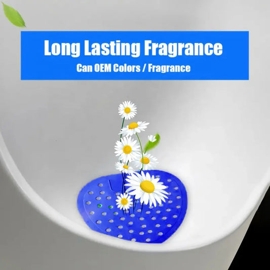 1103 Urinal Screen Deodorizer Scented Urinal Screen Lasting Fragrance Silicone Clean Descaling - Zidbik
