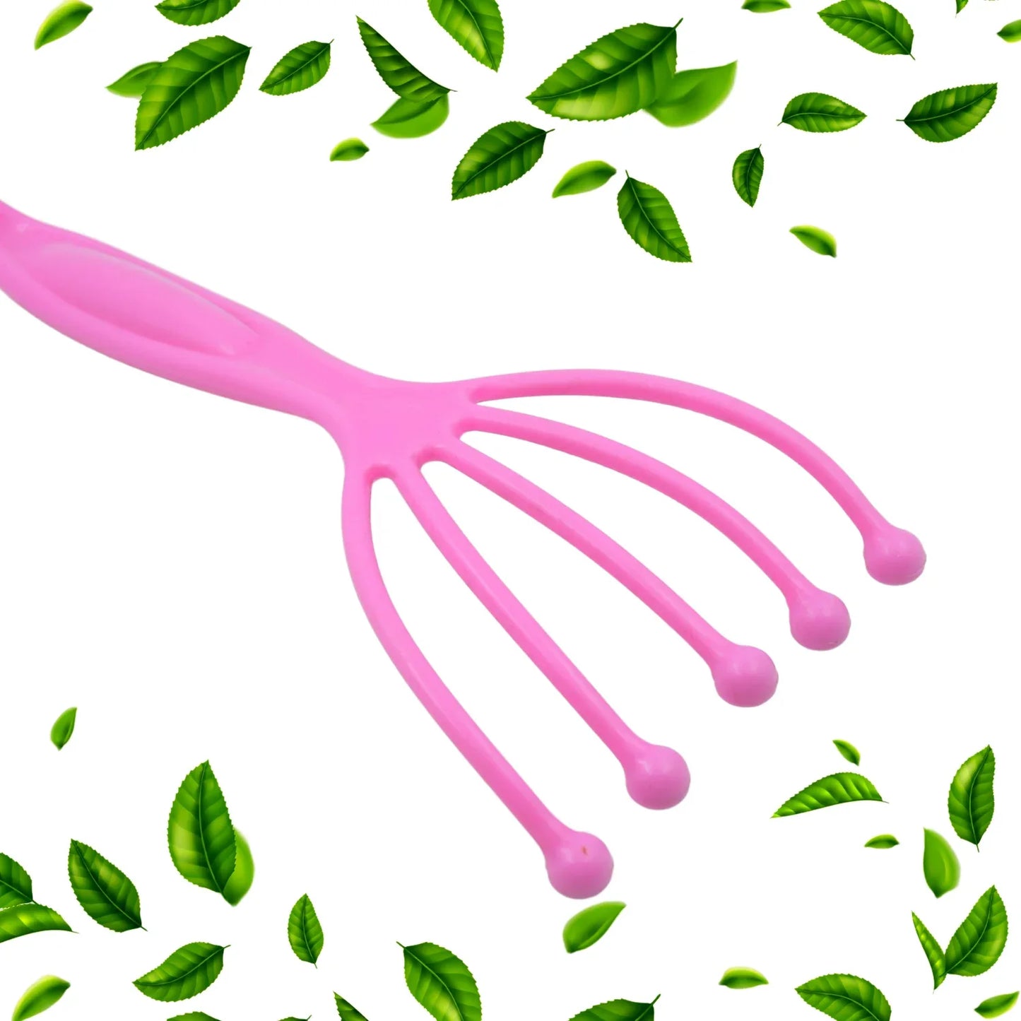 0268 Scalp Massager Handheld Portable Head Massager Deep Relax And Pressure Relief In Office Household And Tour Fathers Day And Mothers Day Gifts For Home Relaxation (1 Pc ) - Zidbik