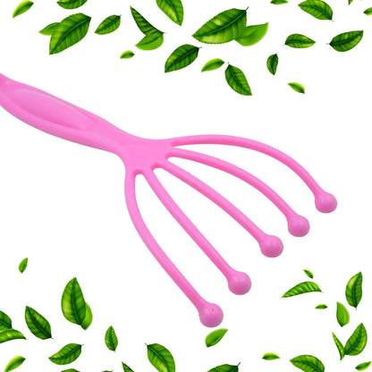 0268 Scalp Massager Handheld Portable Head Massager Deep Relax And Pressure Relief In Office Household And Tour Fathers Day And Mothers Day Gifts For Home Relaxation (1 Pc ) - Zidbik
