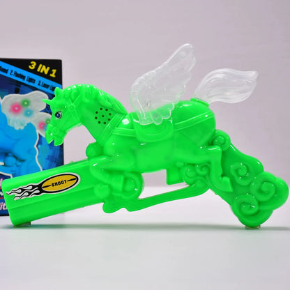 4411 Musical Laser Light Effect Gun For Kids - Zidbik