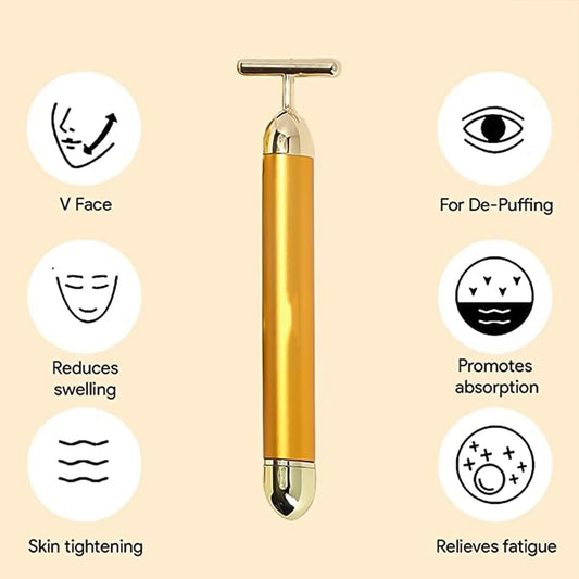 Golden Energy Face Massager (1 Pc) - Zidbik