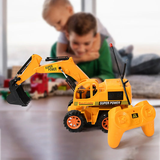 17925 Plastic Jcb Construction Toy Remote Control Jcb Toys For Kids Boys Super Power Remote Control Jcb Truck Construction Toy (1 Set) - Zidbik