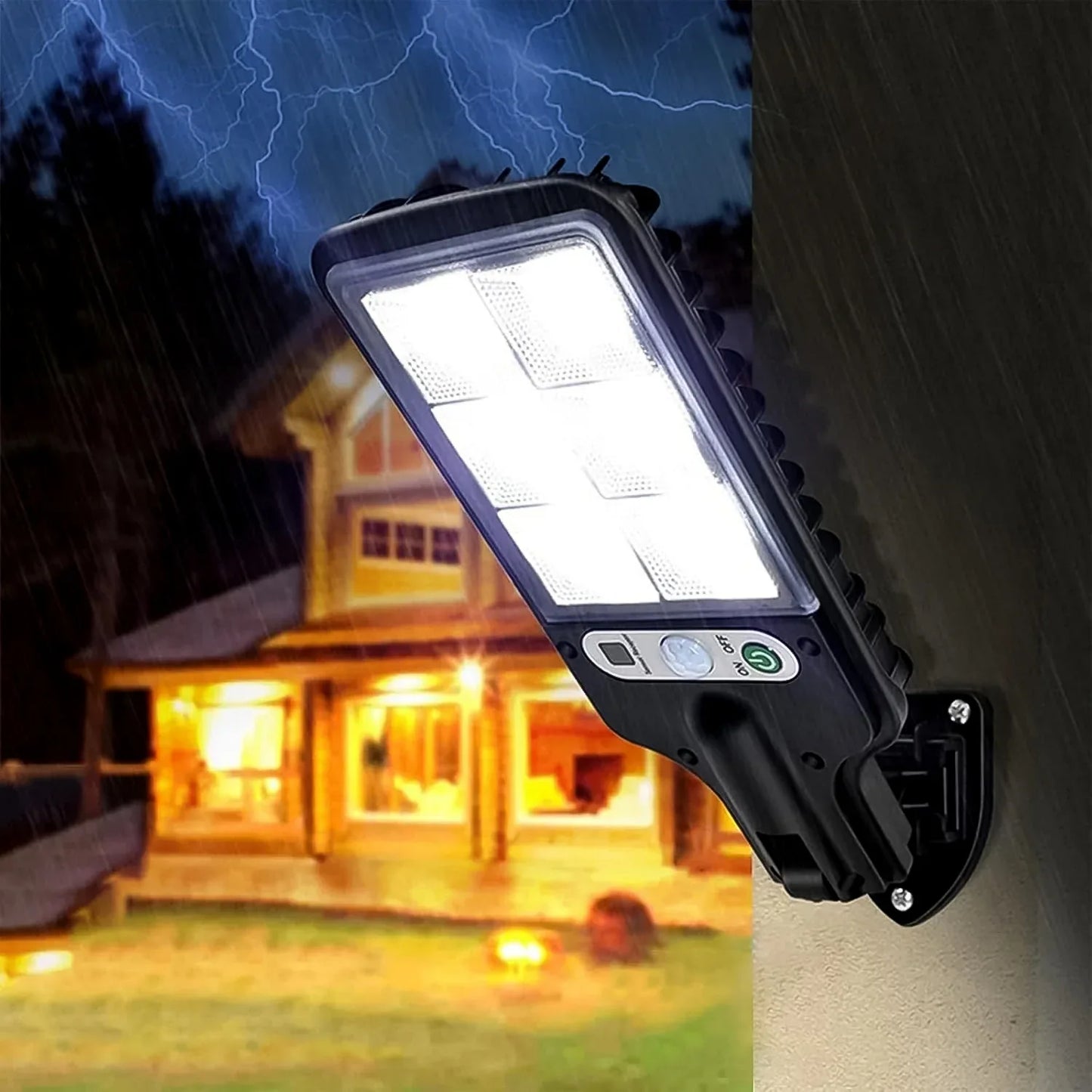 High-power Solar Led Street Light With Motion Sensor Remote Control - Zidbik