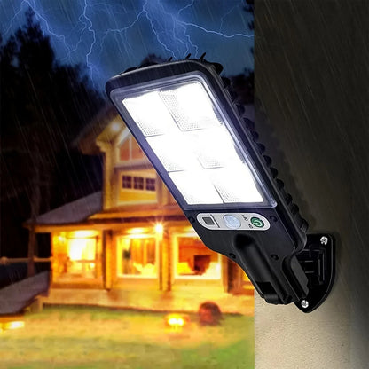 High-power Solar Led Street Light With Motion Sensor Remote Control - Zidbik