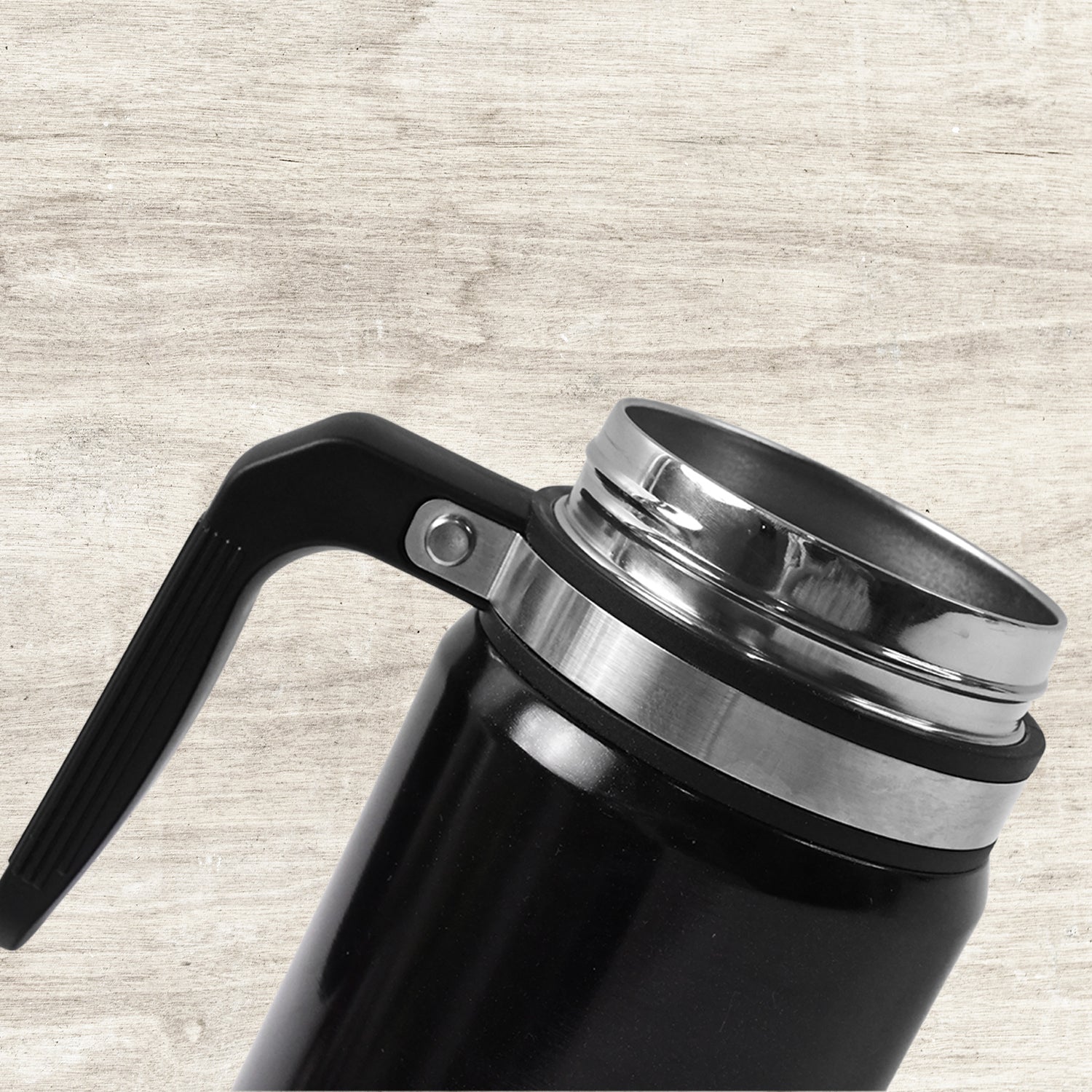 Stainless Steel Vacuum Cofee Cup With Non Slip Scalding (600ml Approx) - Zidbik