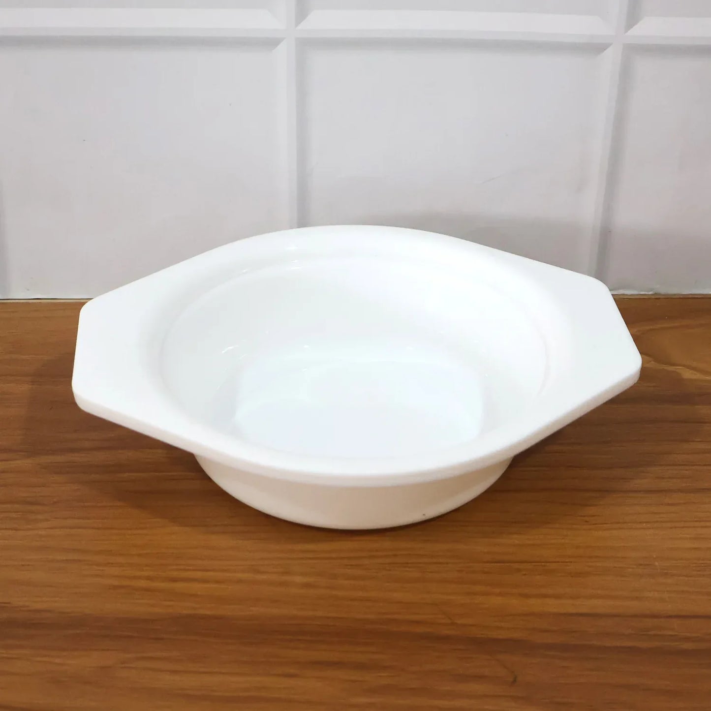 Premium Plastic Serving Mixing Bowl With Easy-grip Side Tabs (1 Pc) - Zidbik