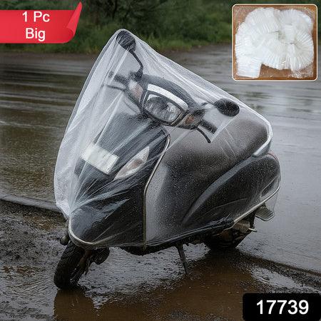 Big Disposable Plastic Activa Cover (1 Pc) - Zidbik
