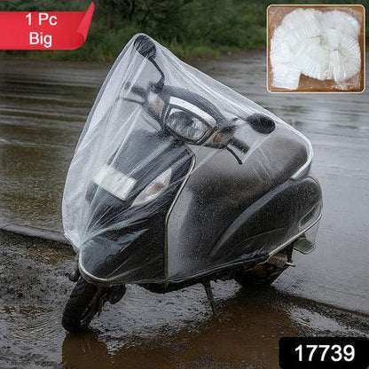 Big Disposable Plastic Activa Cover (1 Pc) - Zidbik