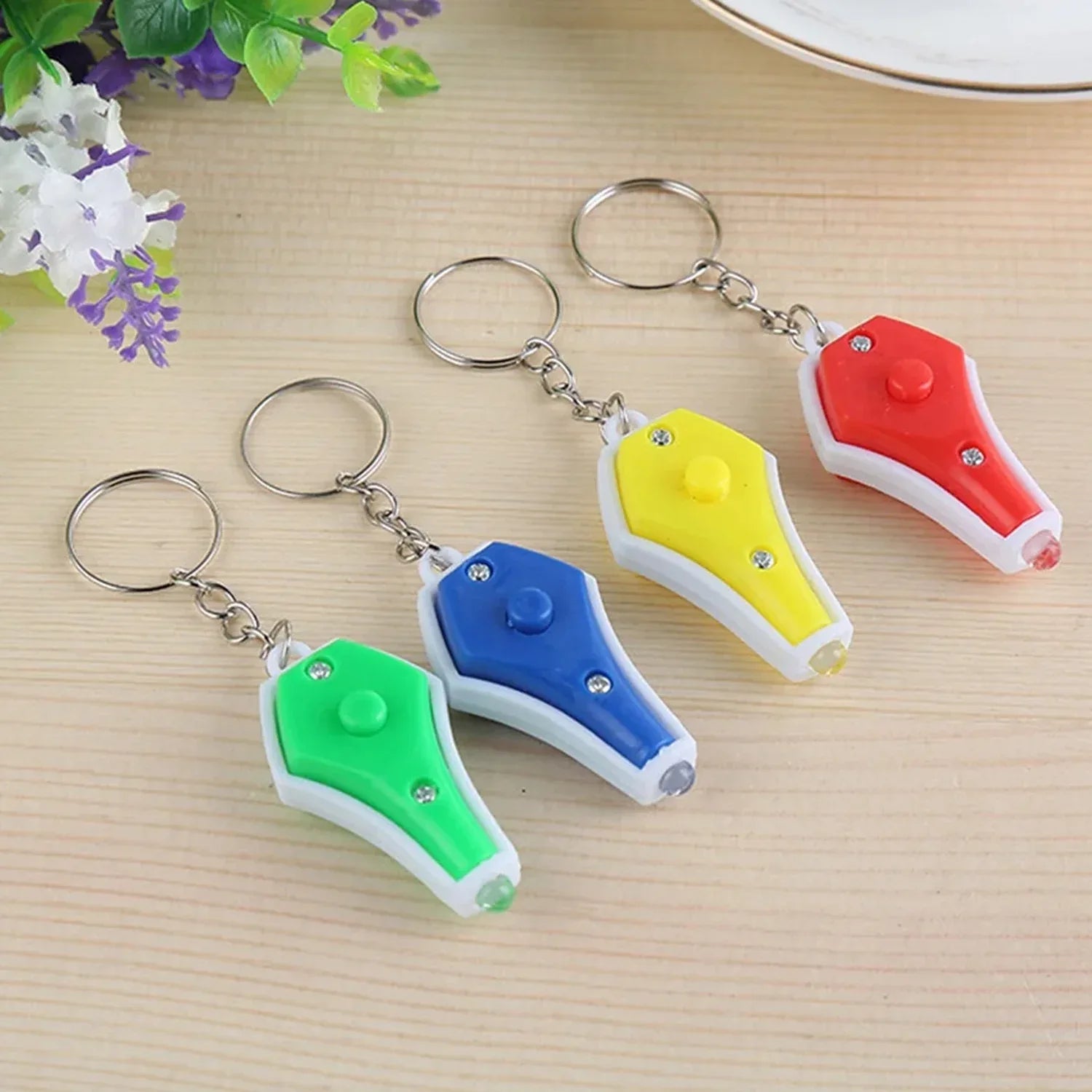 Mini Led Keychain Uv Light With Blue Light (1 Pc) - Zidbik