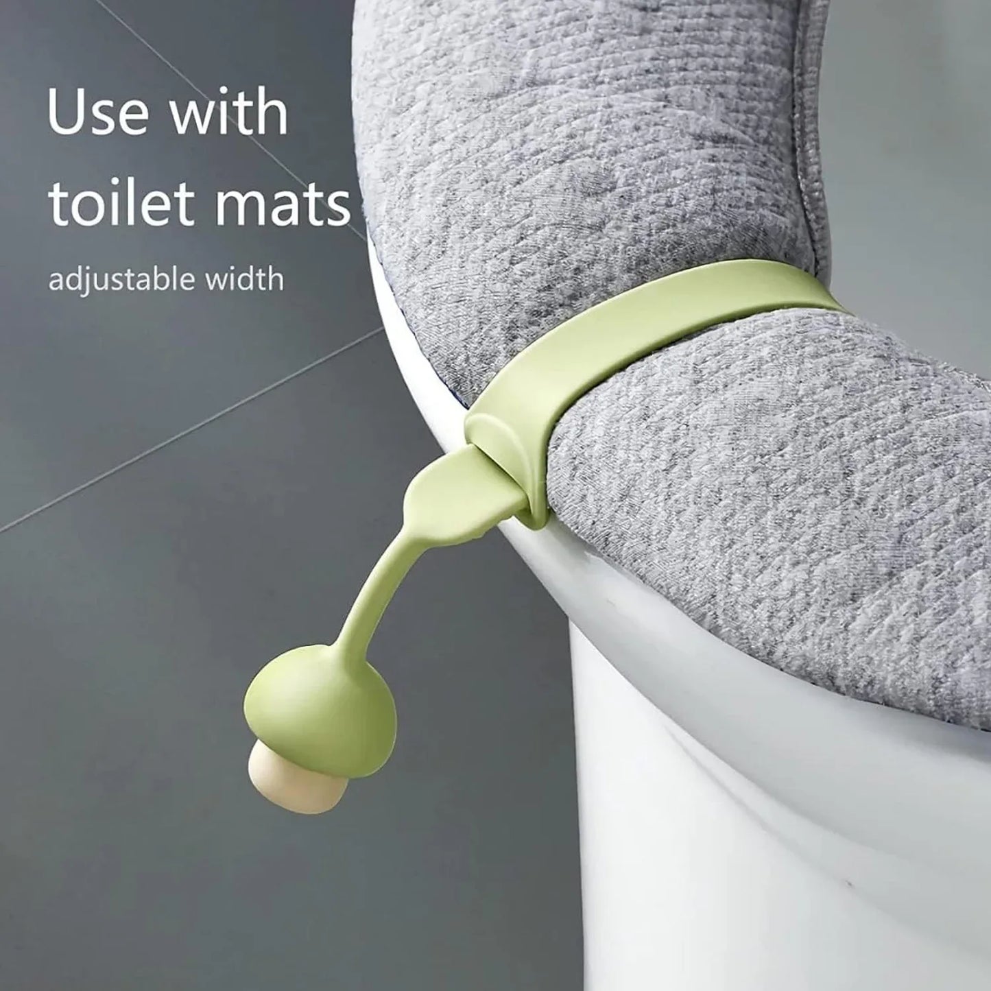 Silicone Toilet Seat Lifter Band (1 Pc) - Zidbik