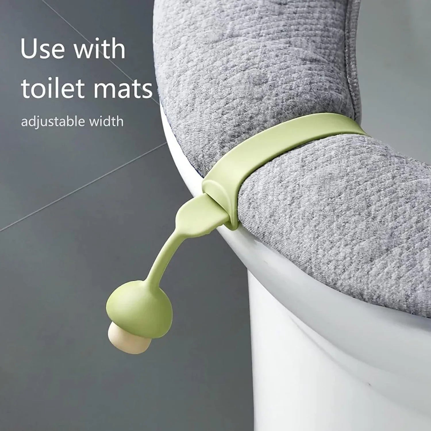 Silicone Toilet Seat Lifter Band (1 Pc) - Zidbik