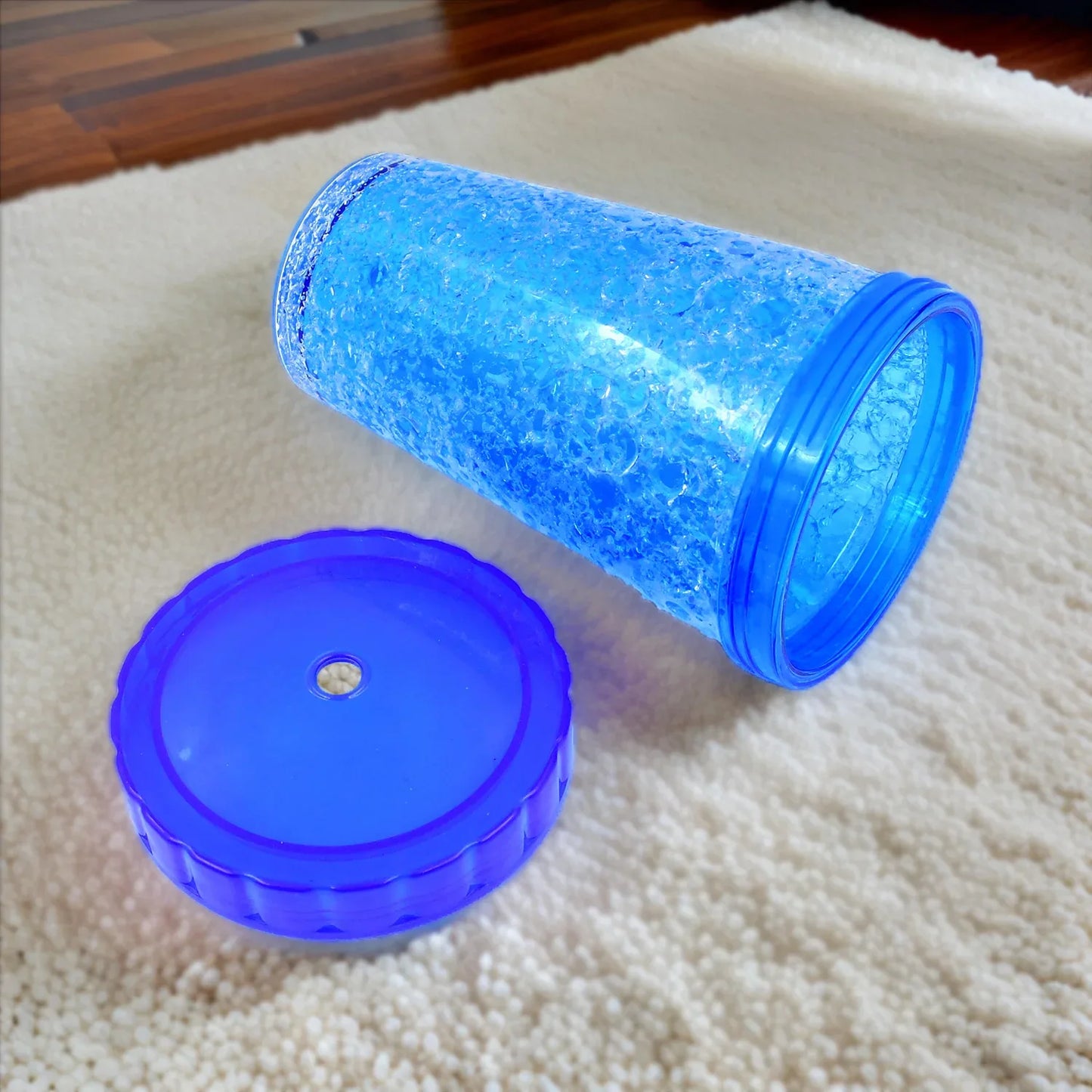 Plastic Reusable Sipper Tumbler With Lid And Straw (1 Pc 500 Ml Mix Color 1 Pc) - Zidbik