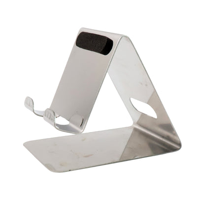 Stainless Steel Universal Mobile  Tablet Stand Holder - (1 Pc) - Zidbik