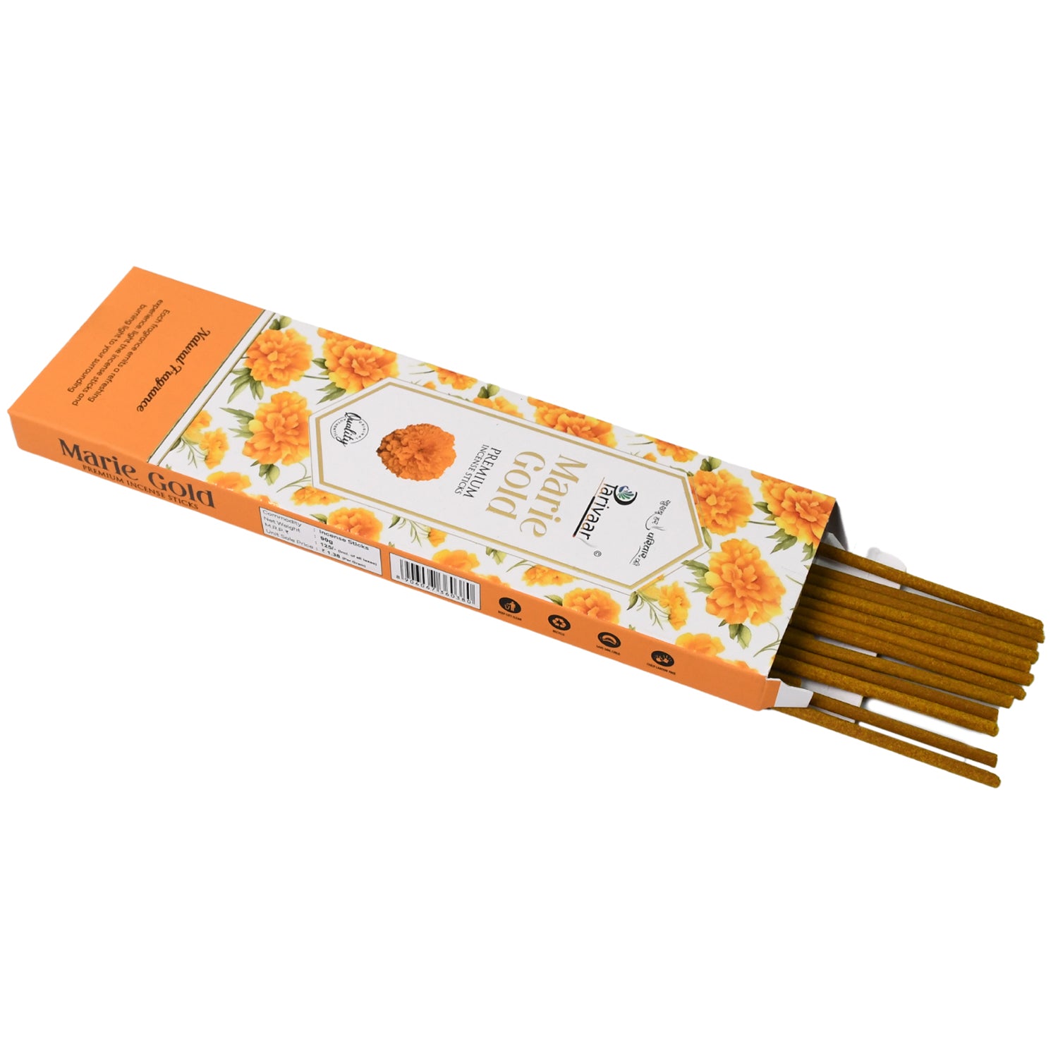 Marie Gold Premium Incense Stick Agarbatti For Home Office - Zidbik