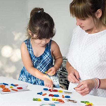 1924 Magnetic Letters To Learn Spelling - Zidbik