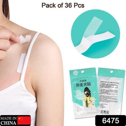 6475 Waterproof Anti-skid Disposable Double Sided 36 Adhesive Transparent Clear Medical Tape For Lingerie - Zidbik