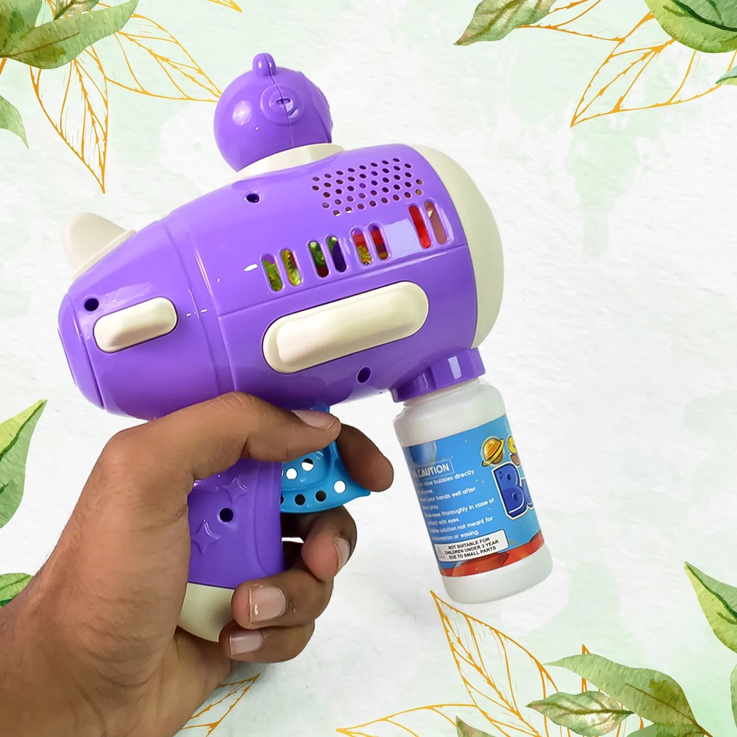Space Bubble Gun Toy For Kids (With Solution) - Zidbik