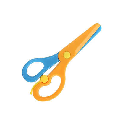 Child-safe Plastic Safety Scissors For Kids (1 Pc) - Zidbik