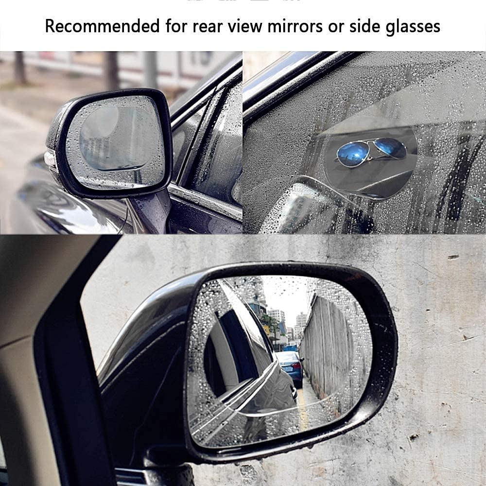 7552 Anti Fog Anti Scratch Interior Rearview Car Mirror Film Waterproof Hd Clear Protective Sticker Film For Safe Driving Car Mirrors Side Windows - Zidbik