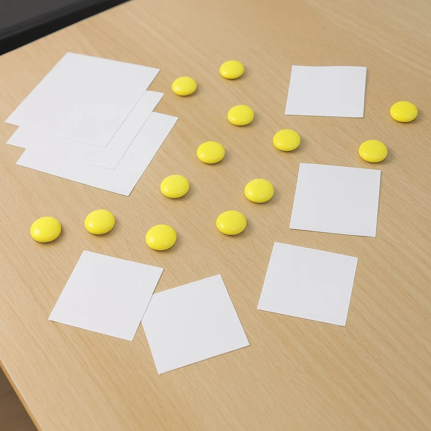Strong Round Fridge Whiteboard Magnet - (10 Pc Set) - Zidbik