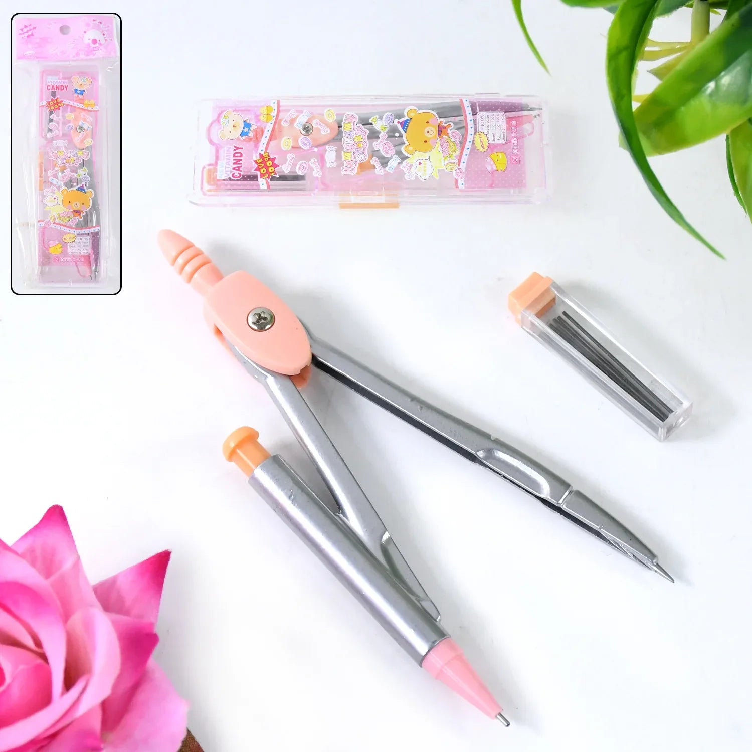 Precision Geometry Compass Set (4 In 1) - Zidbik