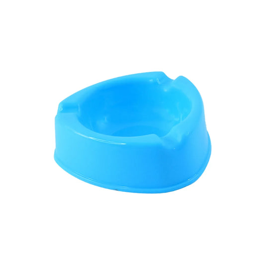 Heavy Duty Plastic Ashtray (Mix Color 1 Pc) - Zidbik