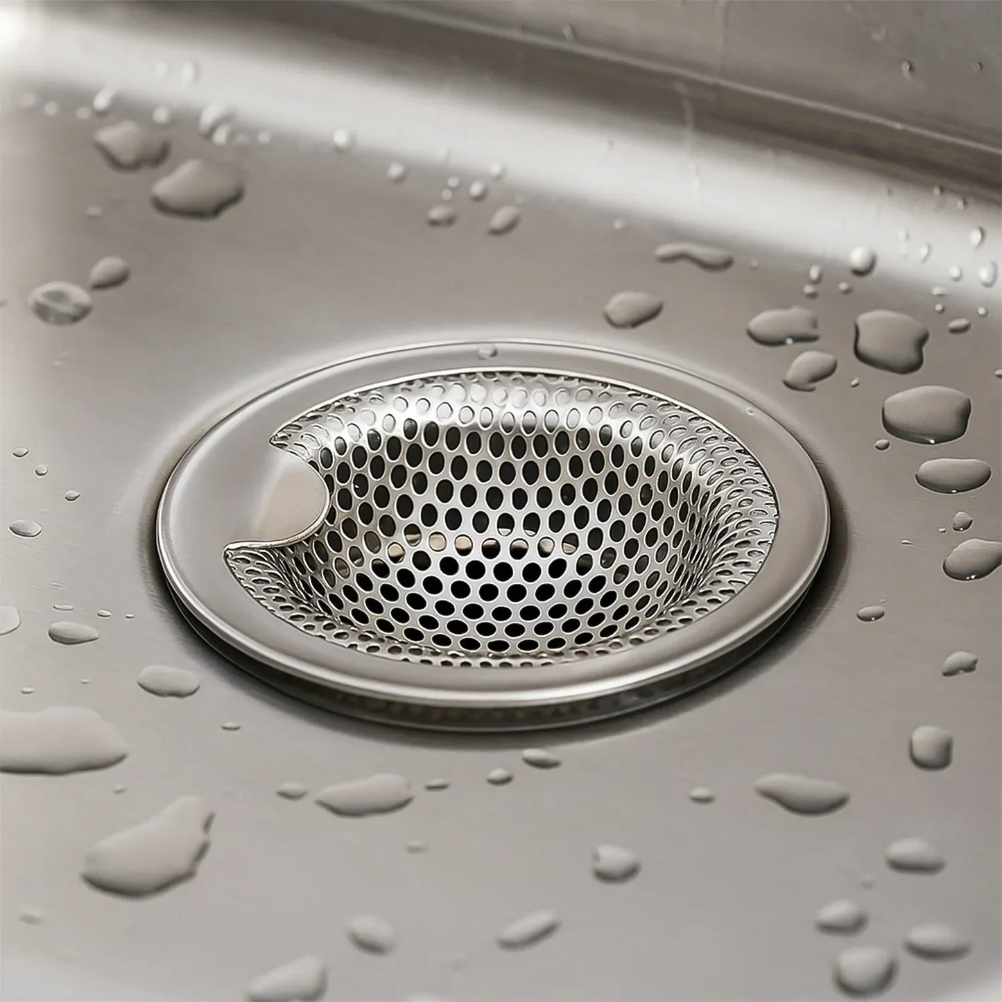 Stainless Steel Kitchen Sink Drain Strainer Stopper (Small 1 Pc) - Zidbik