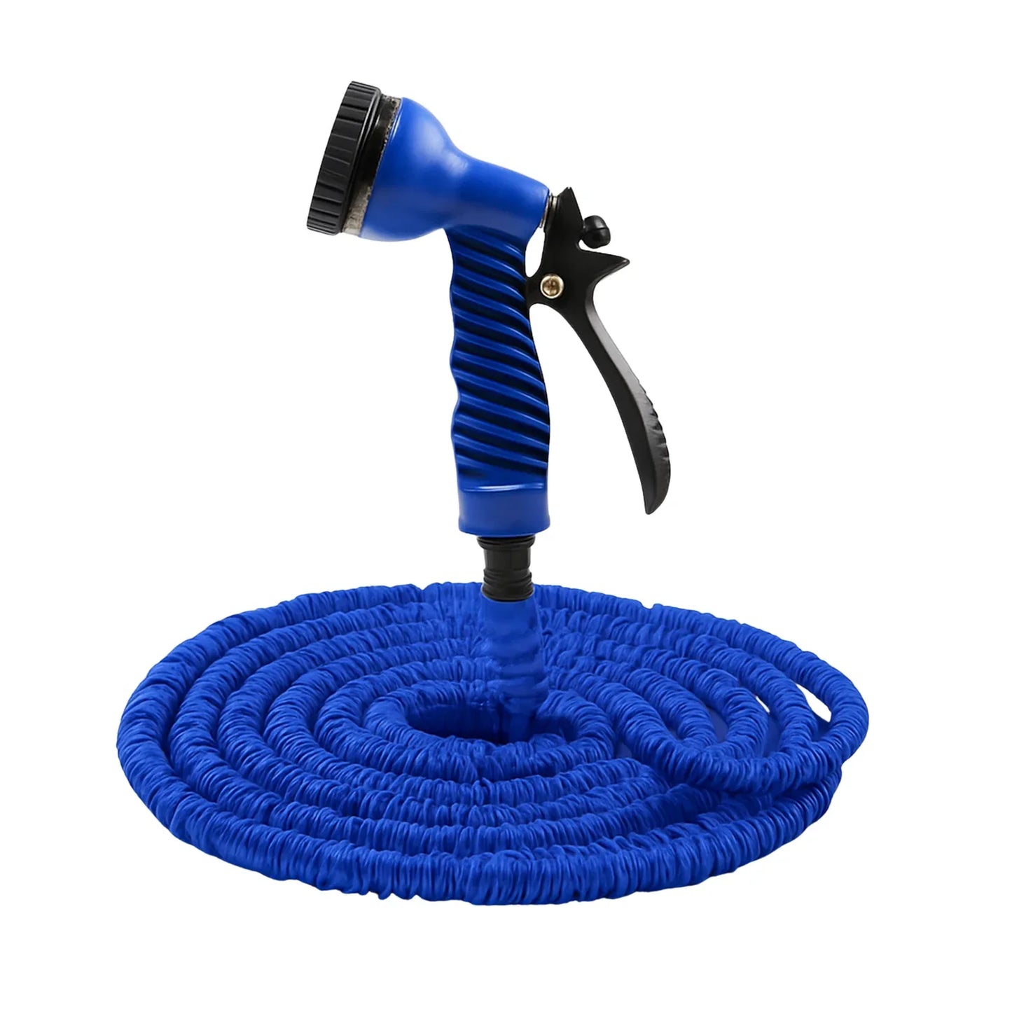 502 -50 Ft Expandable Hose Pipe Nozzle For Garden Wash Car Bike With Spray Gun - Zidbik