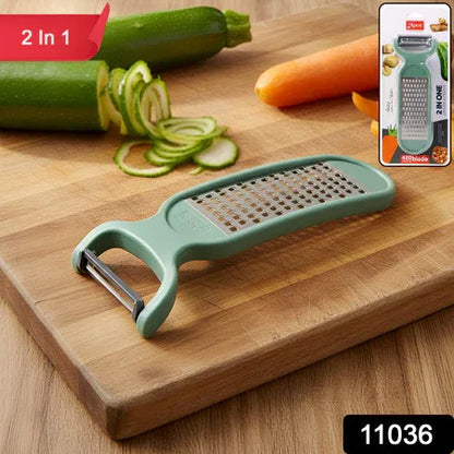 2 In 1 Multipurpose Vegetable Peeler And Grater Tool - Zidbik