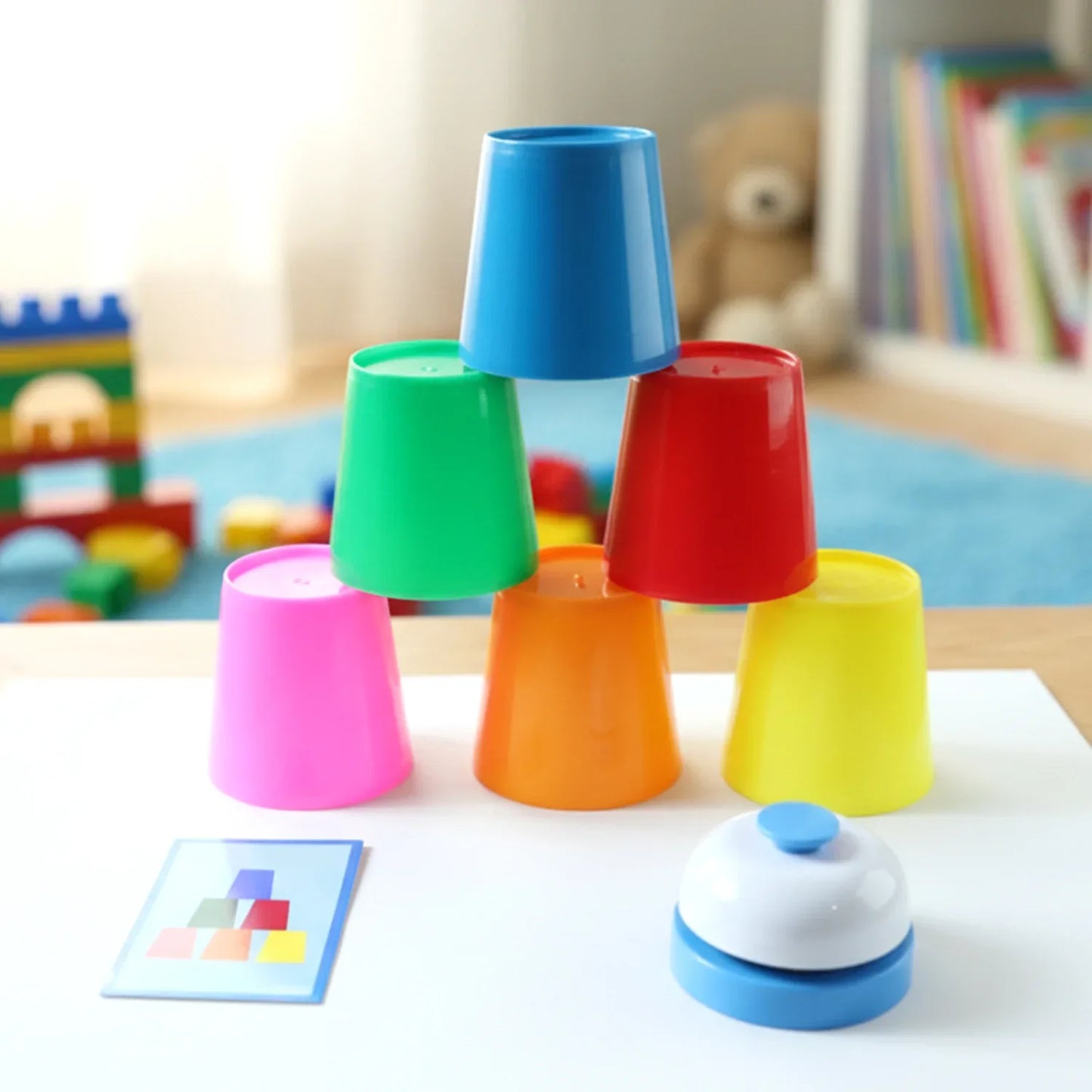 Cup Stacking Battle Challenge Game Set (1 Set) - Zidbik