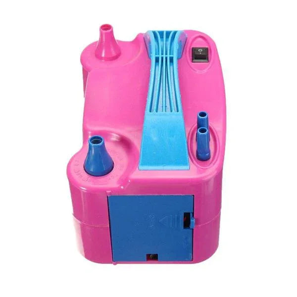 1599 Portable Dual Nozzle Electric Balloon Blower Pump Inflator - Zidbik