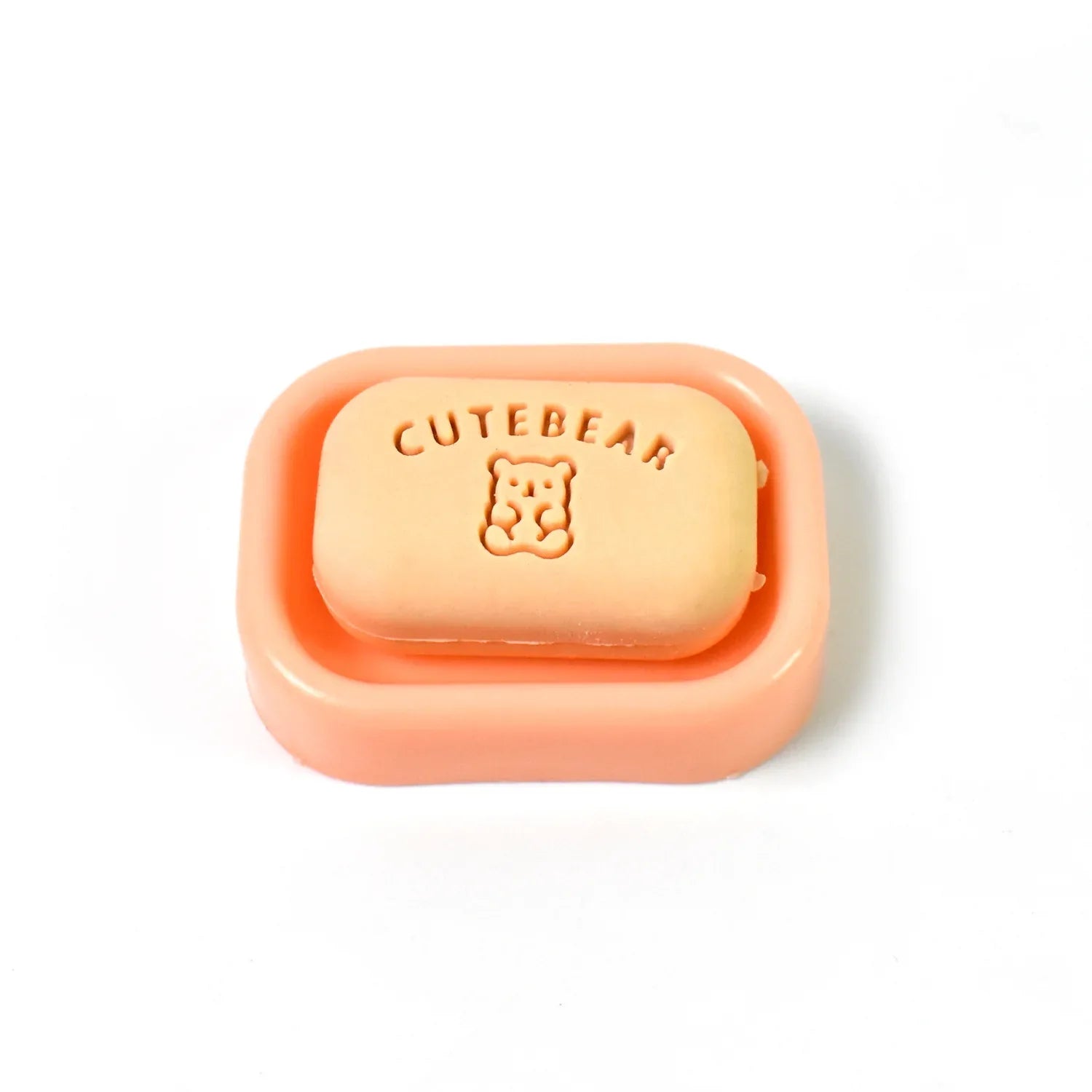 Cute Soap Shaped Erasers With Plastic Case (1 Pc With Case) - Zidbik
