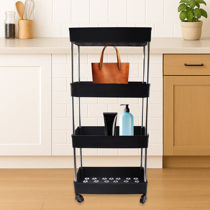 Movable Storage Rack Trolley - Zidbik