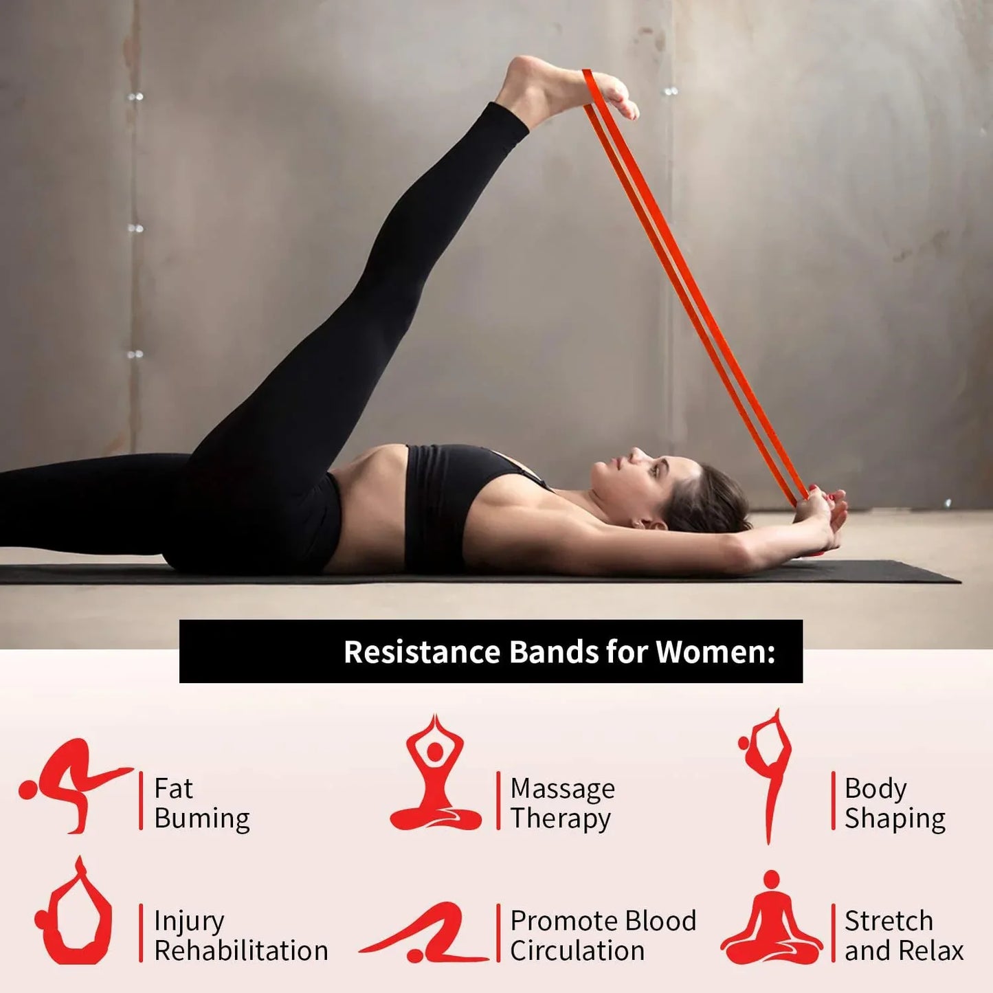 Heavy-duty Resistance Exercise Band 208013 Mm - Zidbik
