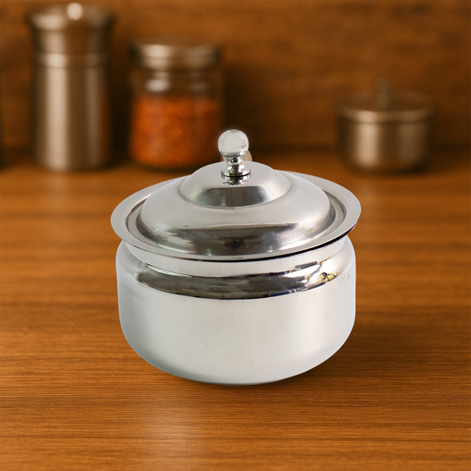Premium Stainless Steel Ghee Pot - Zidbik