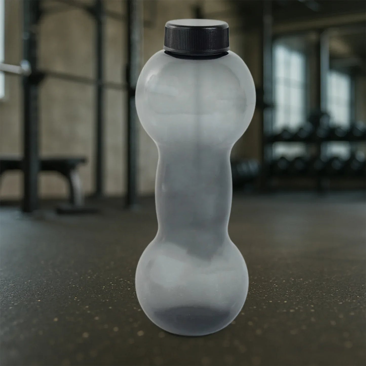 754_dumbbell Water Bottle (550 Ml) Gym Water Bottle - Zidbik