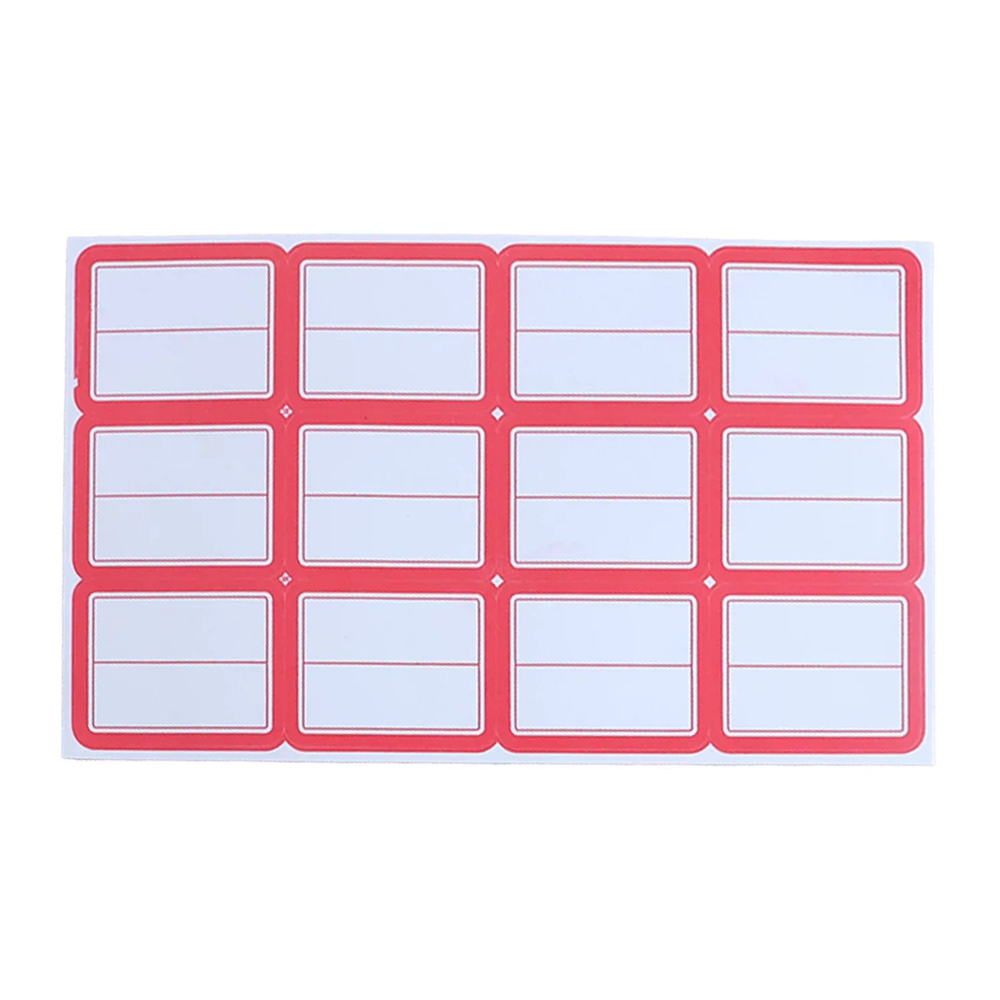 Writable Label Stickers 50 Sheets - Zidbik