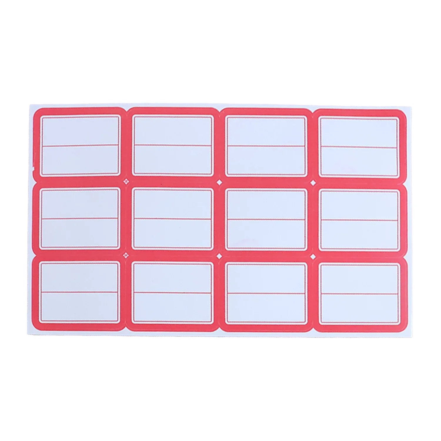 Writable Label Stickers 50 Sheets - Zidbik