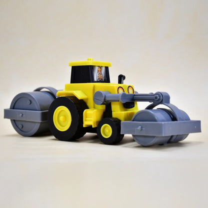 1952 Mini Friction Power Construction Excavator Loader With Torry Toy For Kids - Zidbik
