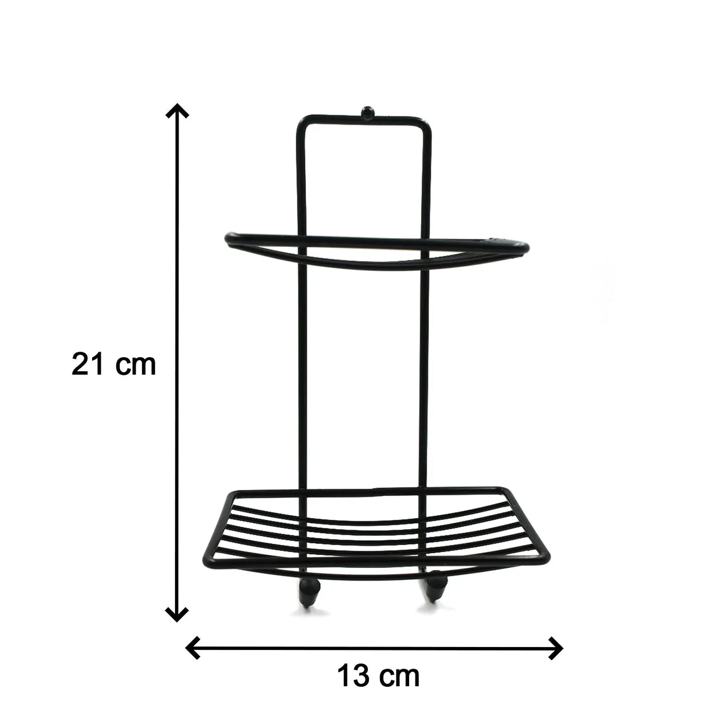 1725 2 Layer Ss Soap Rack Used In All Kinds Of Places Household And Bathroom Purposes For Holding Soaps. - Zidbik