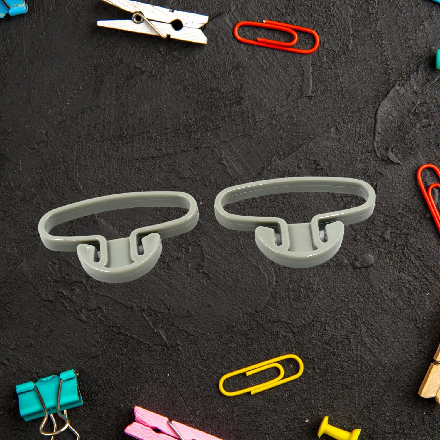 9331 Portable Shopping Bag Handle Holder Household Plastic Bag Hook Kitchen Supplies Carrier Holds Plastic Reusable Grocery Bags Holder Portable Bag Carrier Multifunctional (2pc) - Zidbik